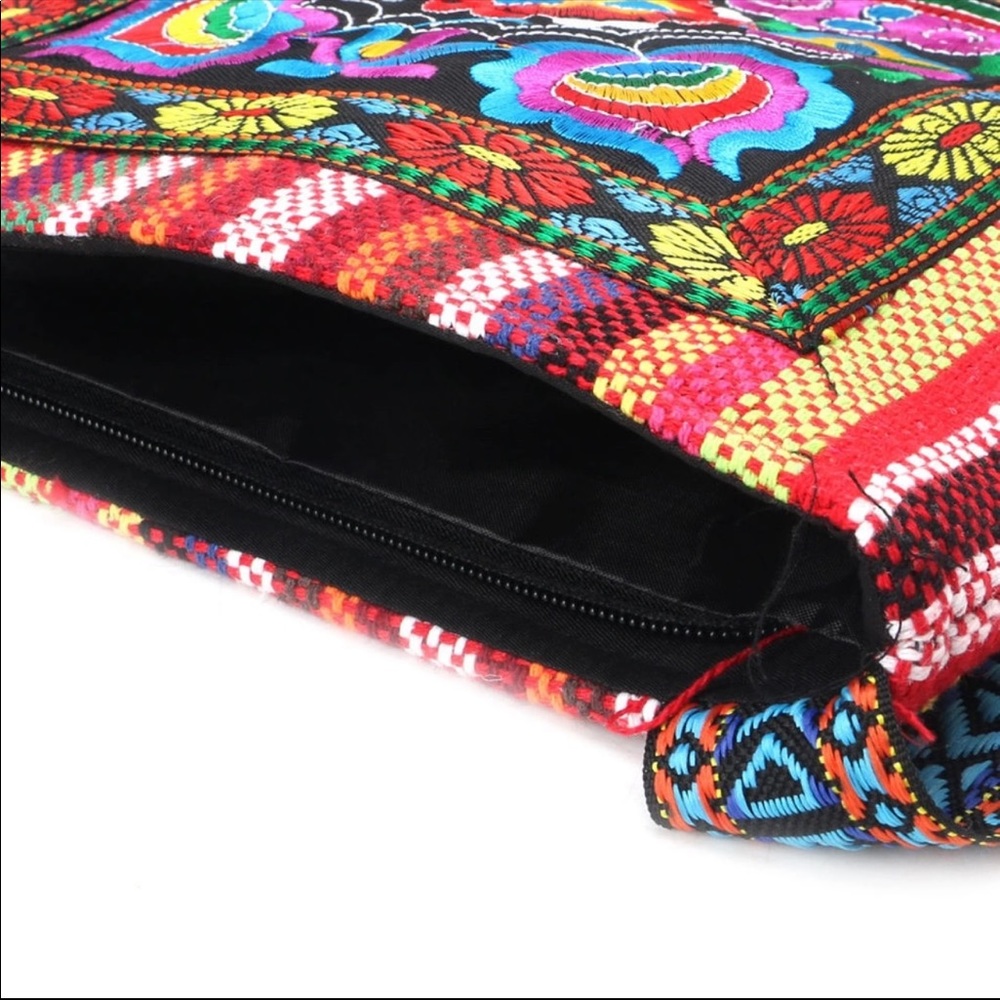 Tassel Fringed Shoulder bag boho - Picture 4 of 6